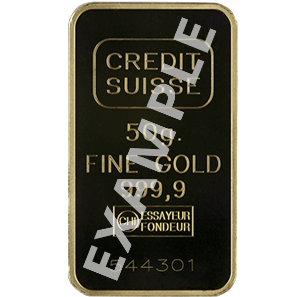 50 GRAM GOLD BAR
