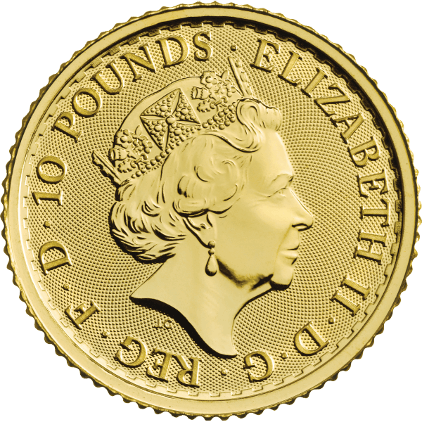 1/10 OZ GREAT BRITAIN GOLD BRITANNIA 