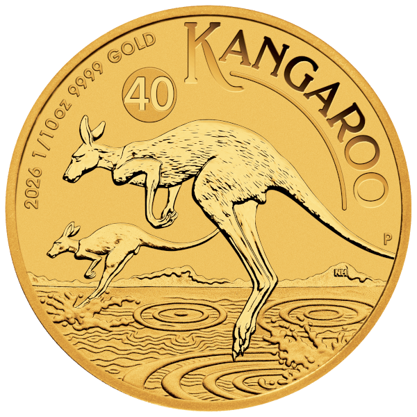 2026 1/10 OZ AUSTRALIAN GOLD KANGAROO 