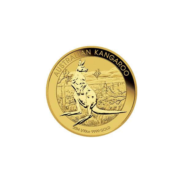 1/10 OZ AUSTRALIAN GOLD KANGAROO