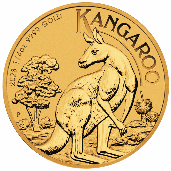 2023 1/4 OZ AUSTRALIAN GOLD KANGAROO 