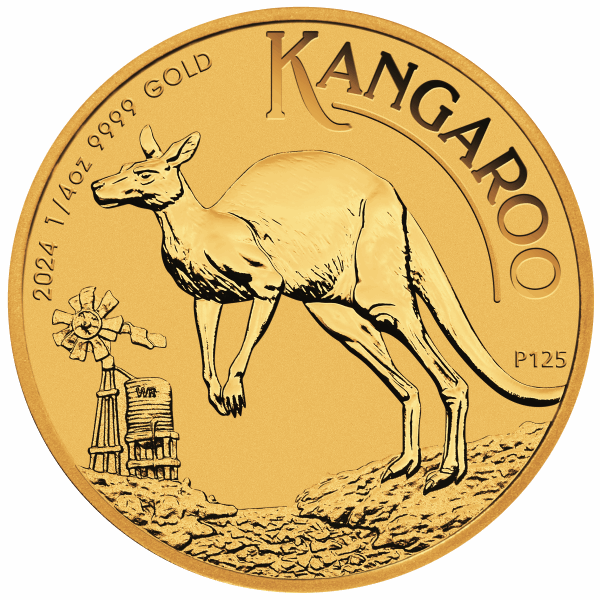2024 1/4 OZ AUSTRALIAN GOLD KANGAROO 