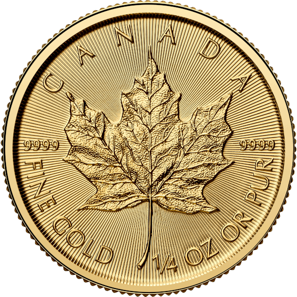 2026 1/4 OZ CANADIAN GOLD MAPLE LEAF 