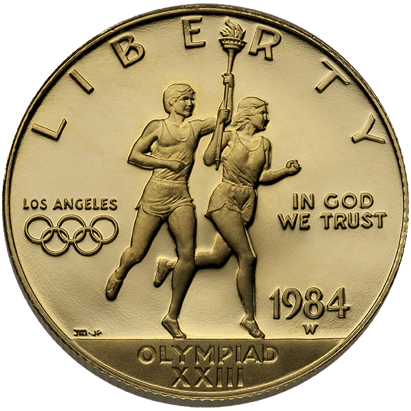 Buy $10 GOLD OLYMPIC COIN | $10 GOLD OLYMPIC COIN For Sale | St. Joseph ...