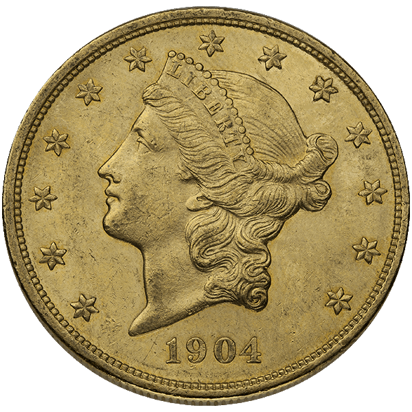 $20 U.S. GOLD LIBERTY AU 