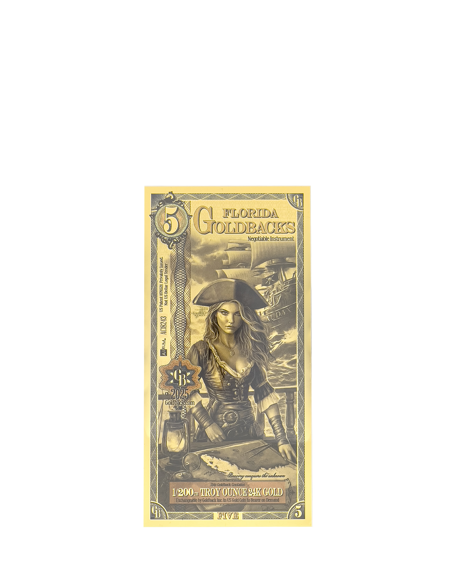 Florida 5 Goldback 