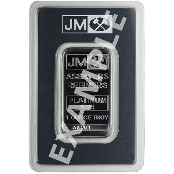 1 OZ PLATINUM BAR LBMA BRANDS 