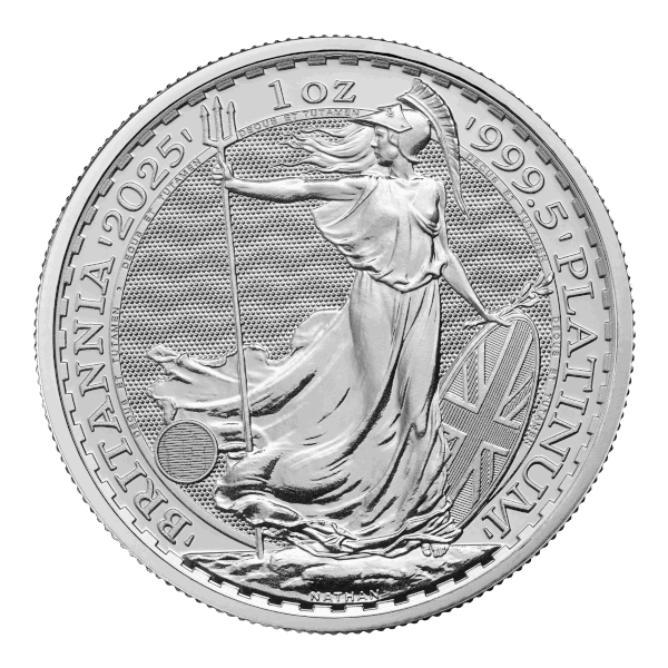 2025 1 OZ GREAT BRITAIN PLATINUM BRITANNIA 