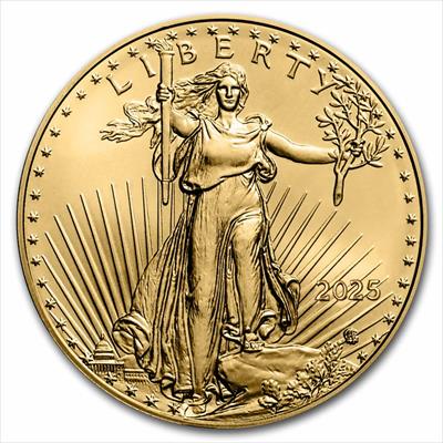 2025 1/10 OZ AMERICAN GOLD EAGLE 