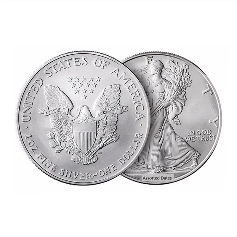 *Website Special* 1oz Silver American Eagle -Assorted Dates- 