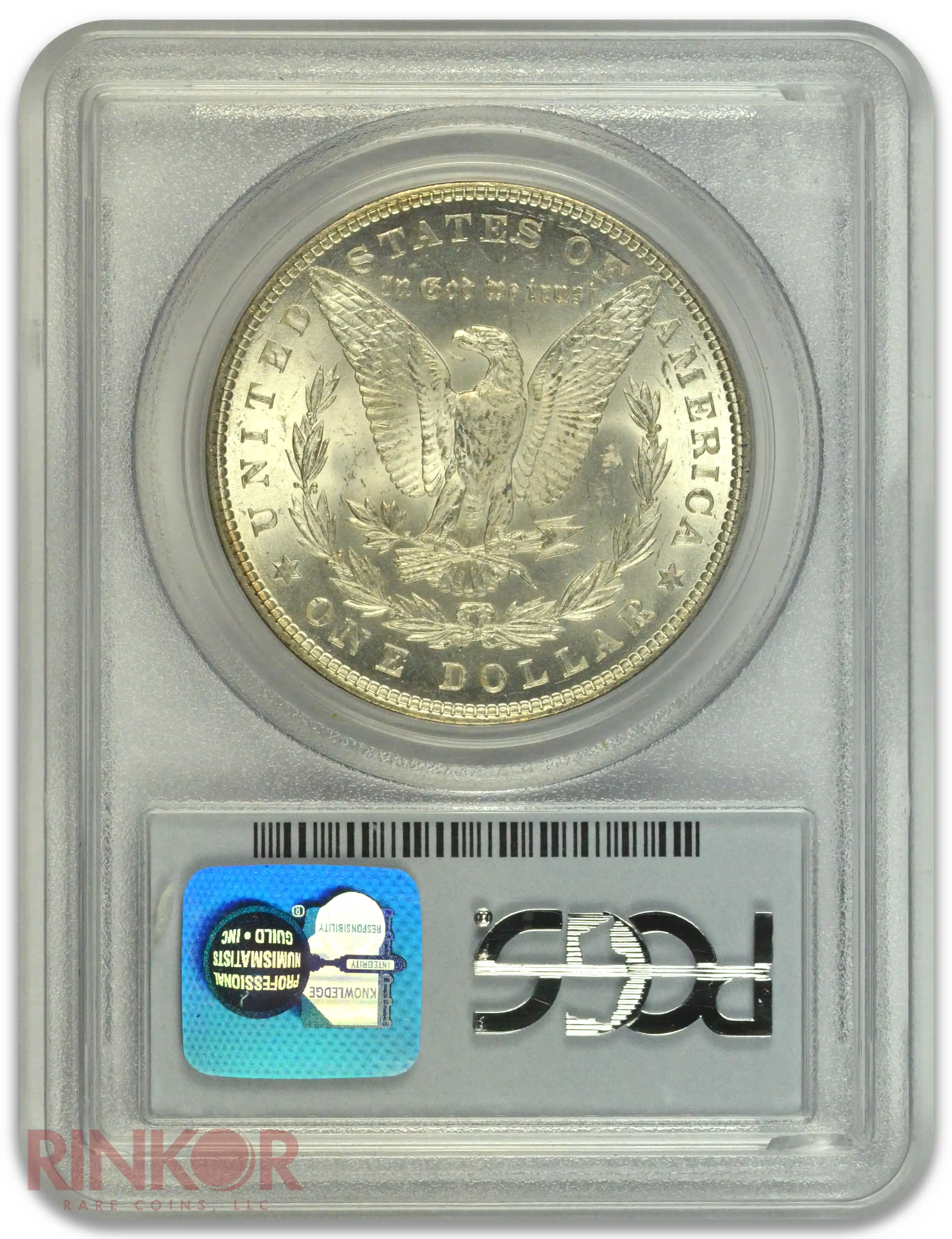 1878 7TF $1 Morgan Dollar Reverse of 1879 PCGS MS 63