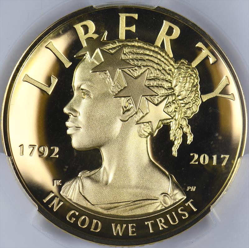 2017-W American Liberty G$100 DCAM (Proof) CACG PR 70