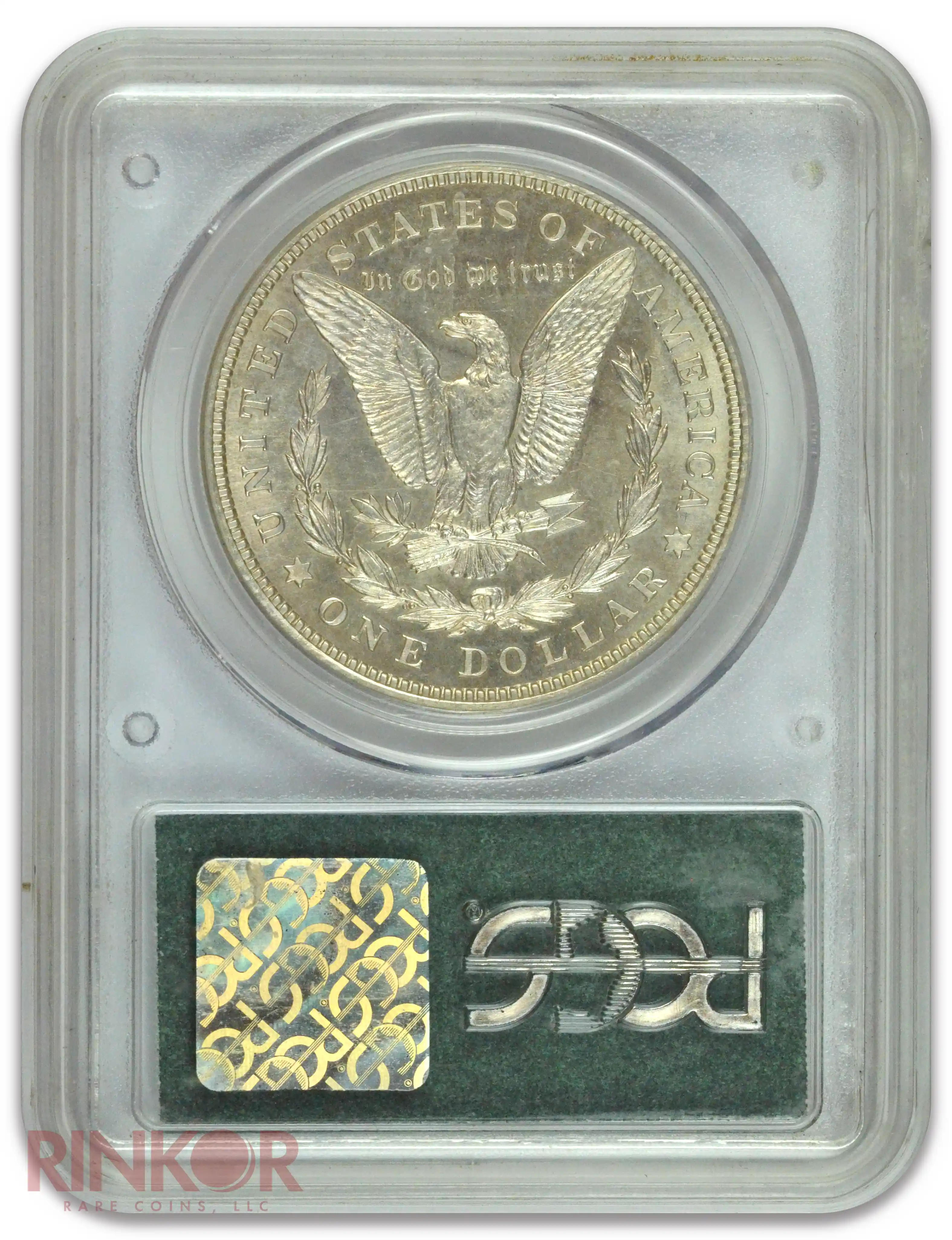 1921 $1 Zerbe Special Strike Morgan Dollar PCGS PR 63