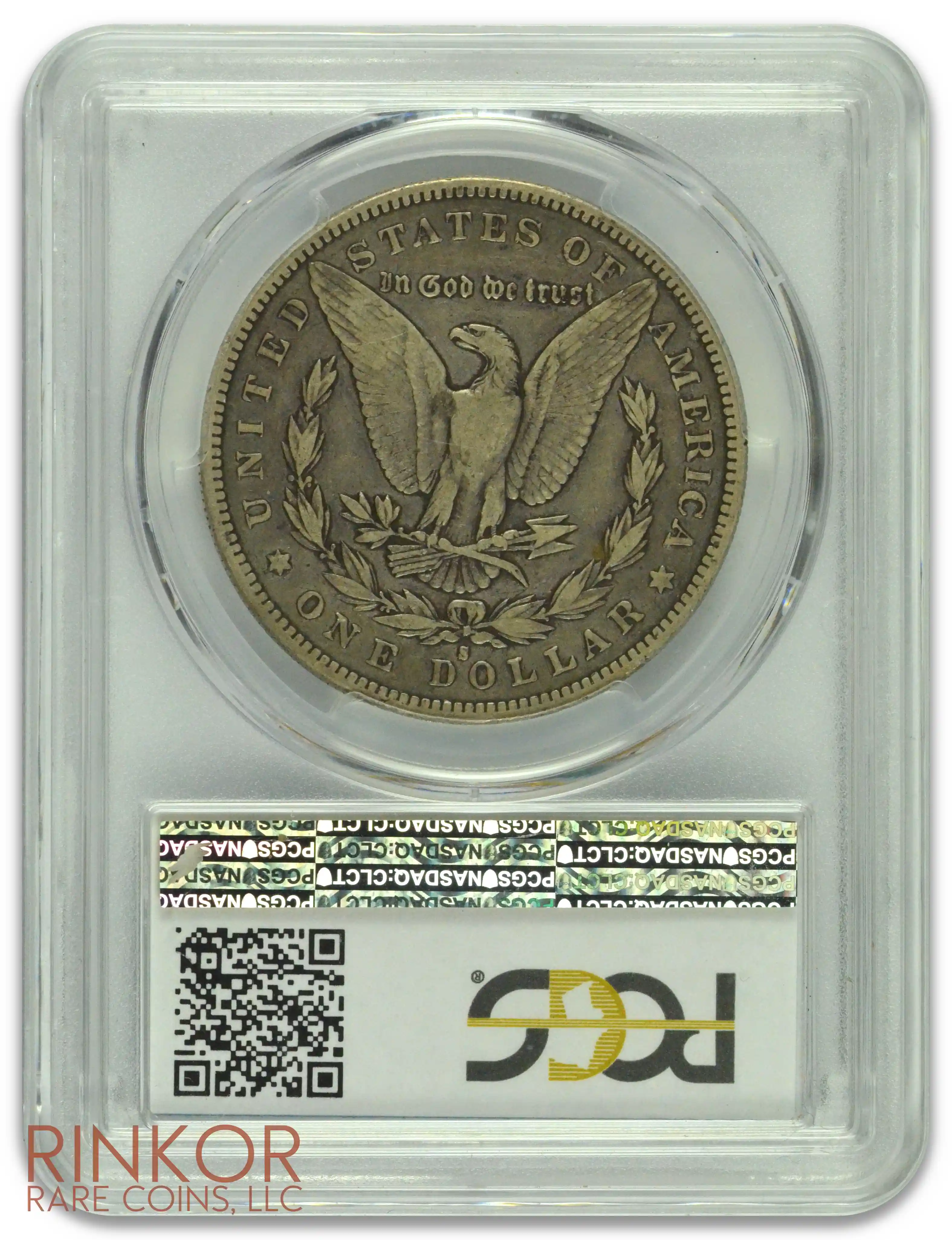 1893-S $1 PCGS VF-20 CAC