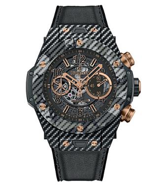 Hublot 45mm Big Bang Unico Italia Independent Black Camo Watch and Papers  