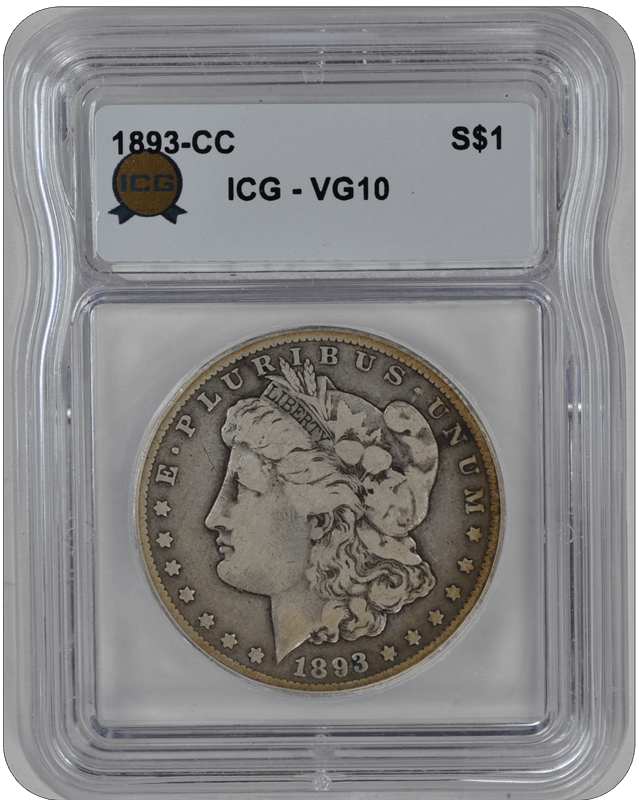 1893-CC Morgan ICG VG 10