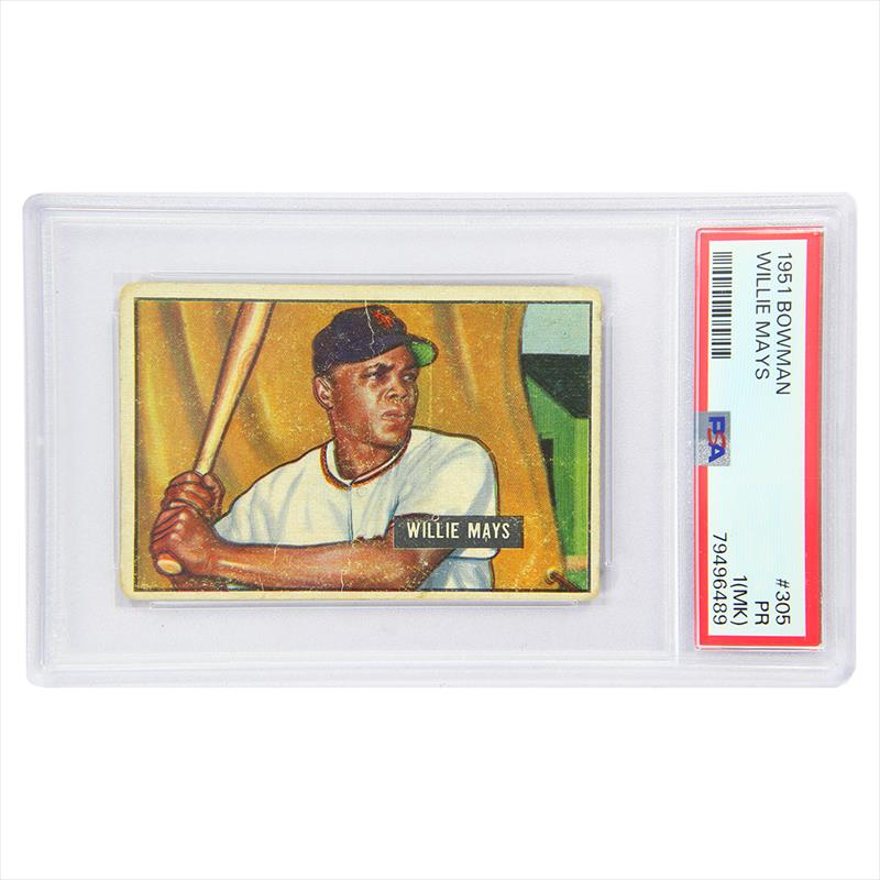 Ted Williams Boston Red Sox 1954 Topps Series 1 #1 SGC Authenticated 3 Card
