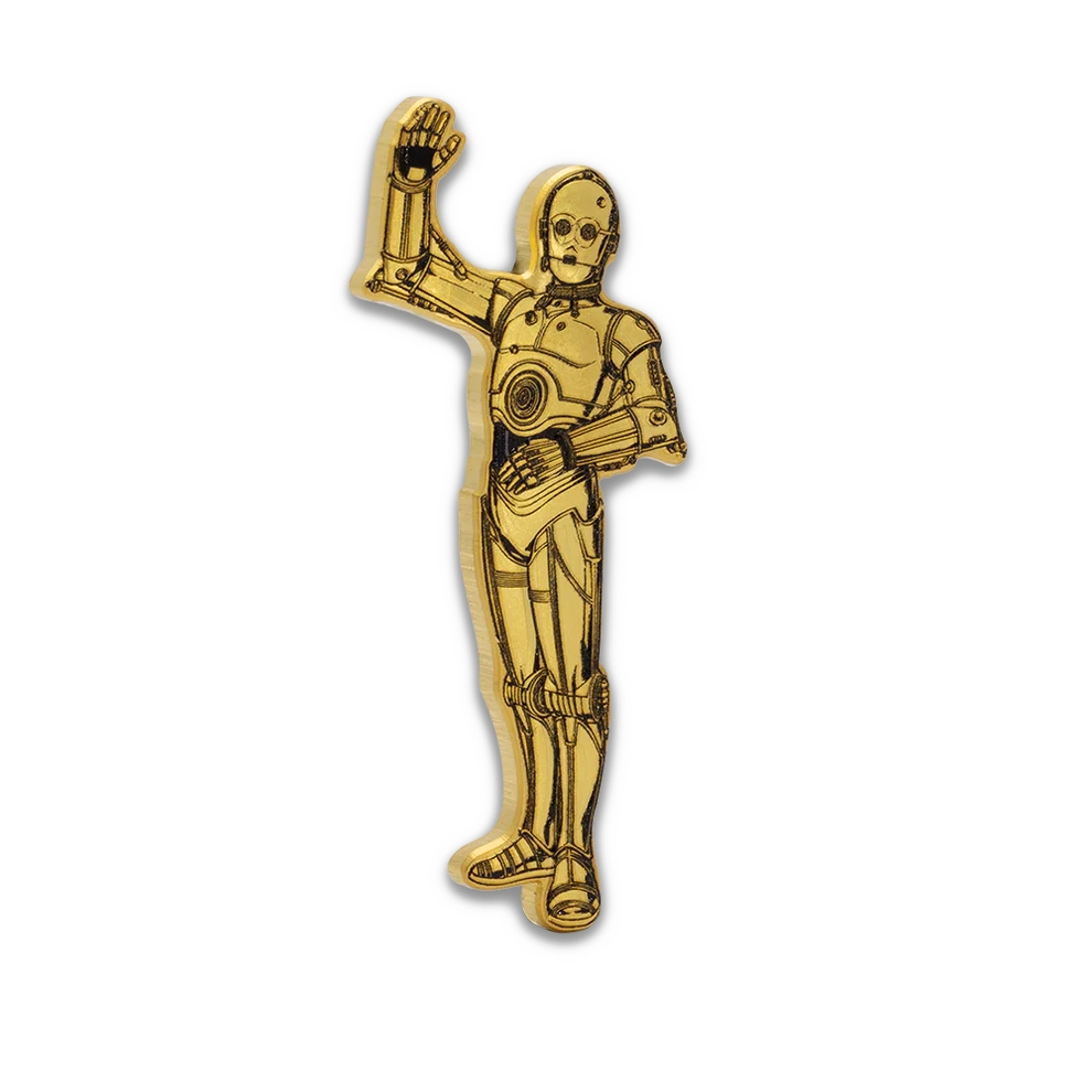 2025 Niue Star Wars Droid Series - C-3PO 1oz Silver Coin 