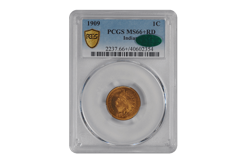 1909  Indian Head PCGS CAC RD 66 +