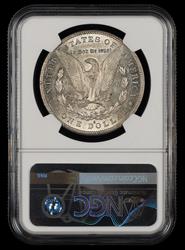 1884 S $1 NGC AU-58
