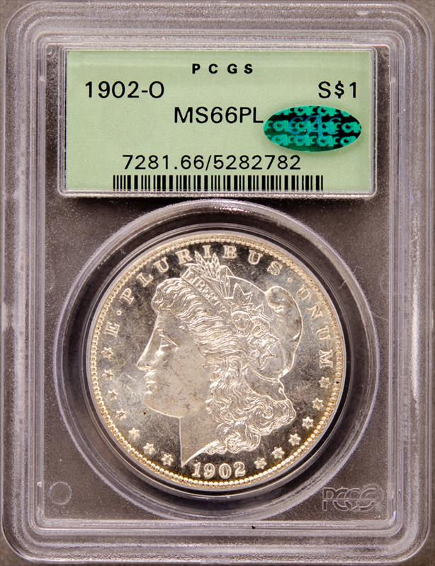 1902-O $1, PL PCGS MS66PL CAC OGH 