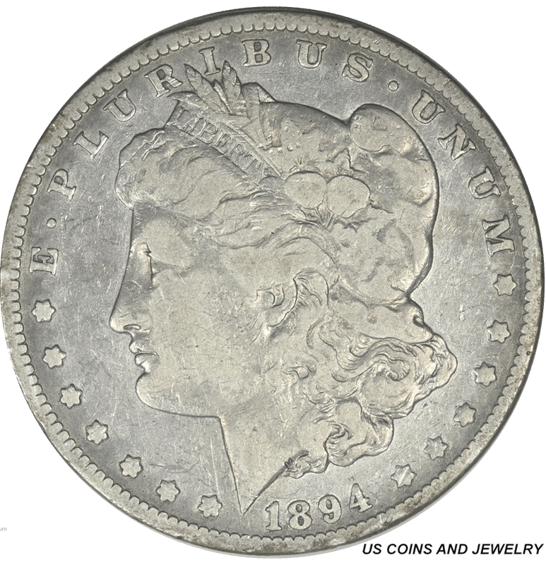 1894-O Morgan Silver Dollar $1 Very Fine