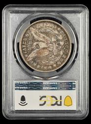 1891-O $1 Mint Error 90 Degree CCW Rotated Dies PCGS VF-30