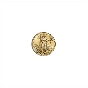 2024 1/10 oz Gold Eagle - BU image 1