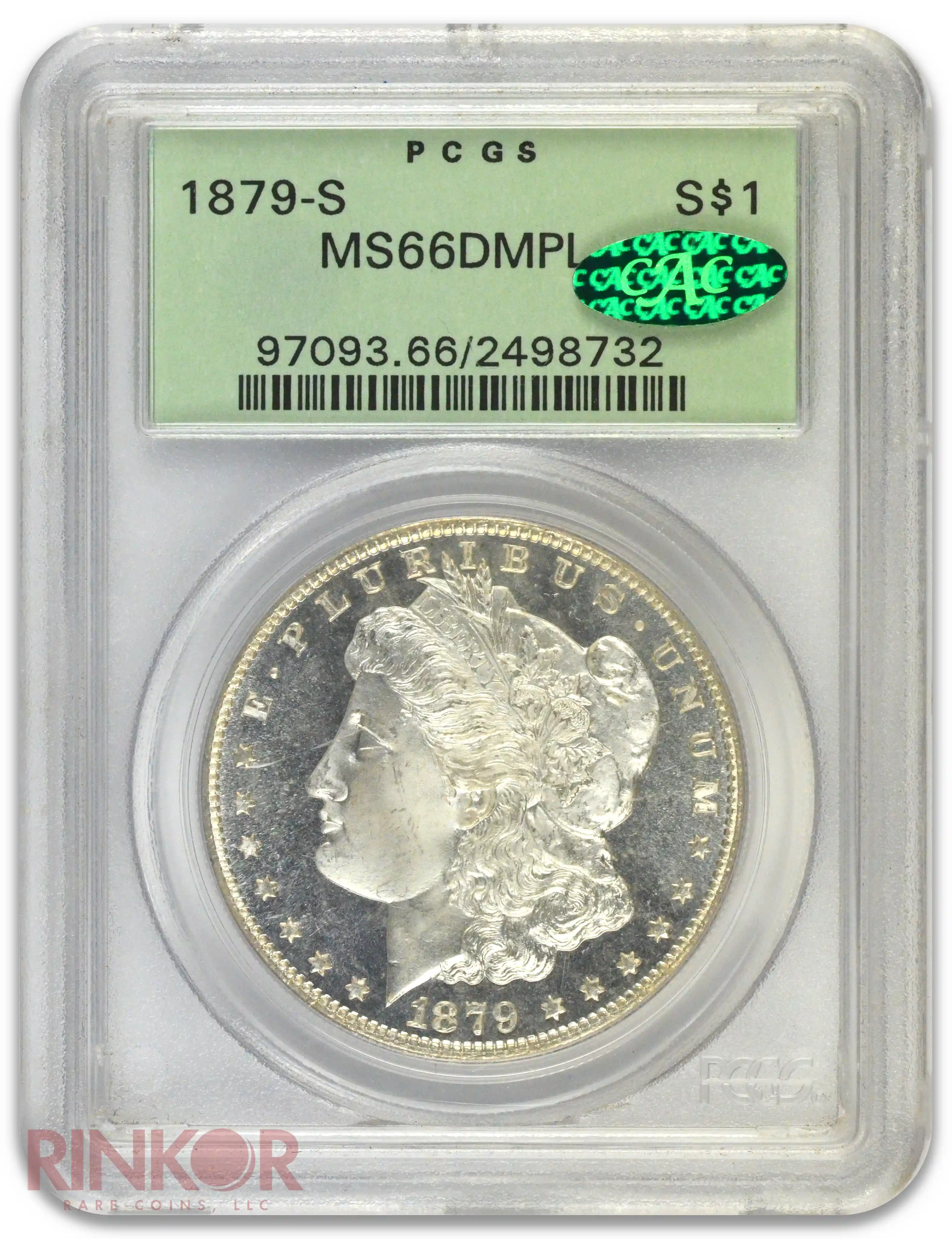 1879-S $1 Morgan Dollar PCGS