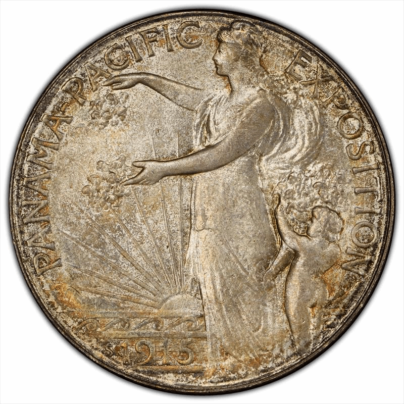 1915-S 50C Panama-Pacific PCGS MS 66 CAC