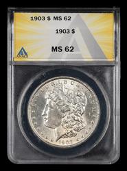 1903 $1 ANACS MS62