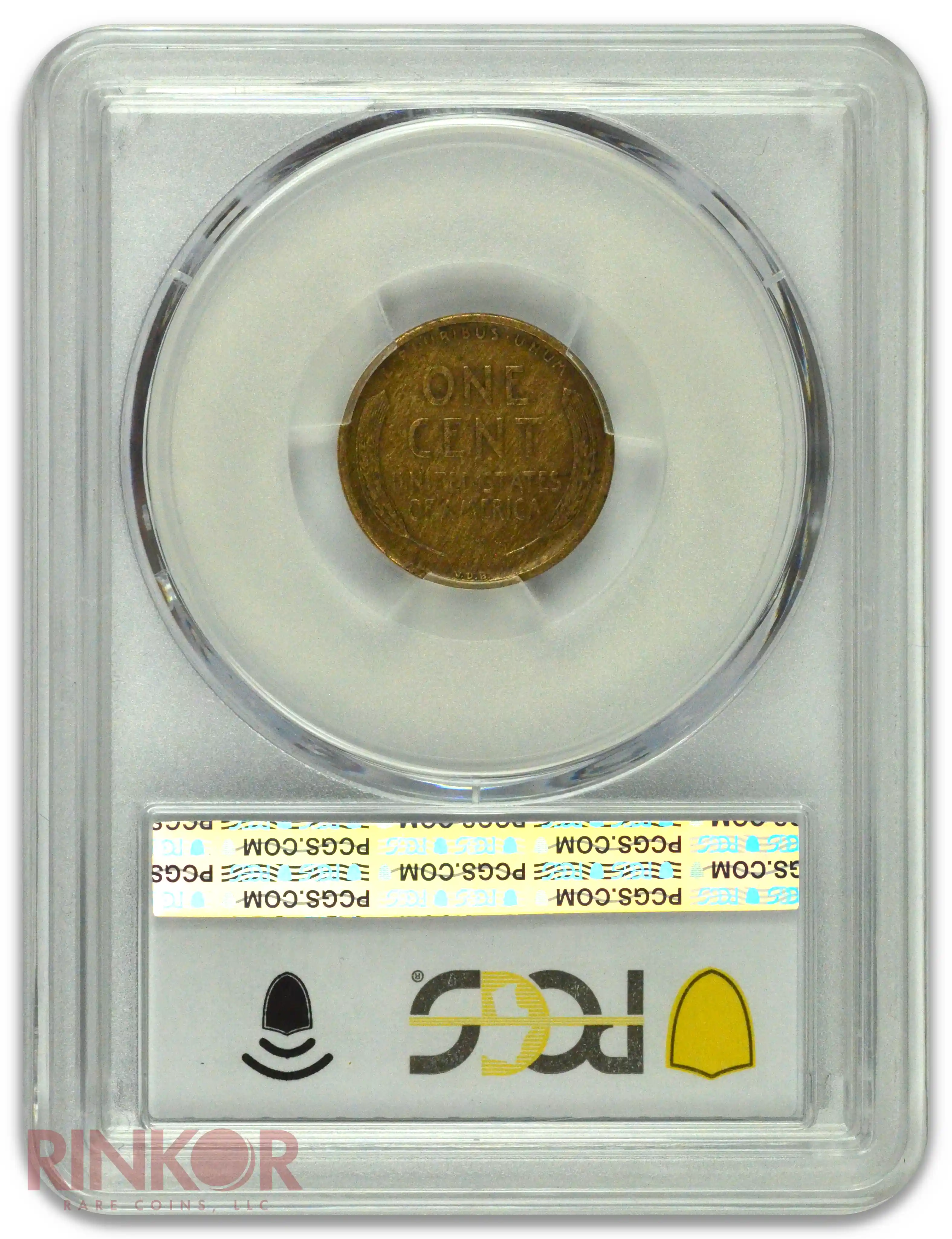 1909-S VDB 1C Lincoln Wheat Cent PCGS F-12