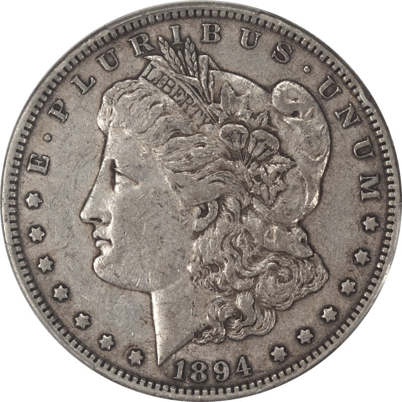 1894 Morgan Silver Dollar, PCGS XF40 - Nice Original Coin