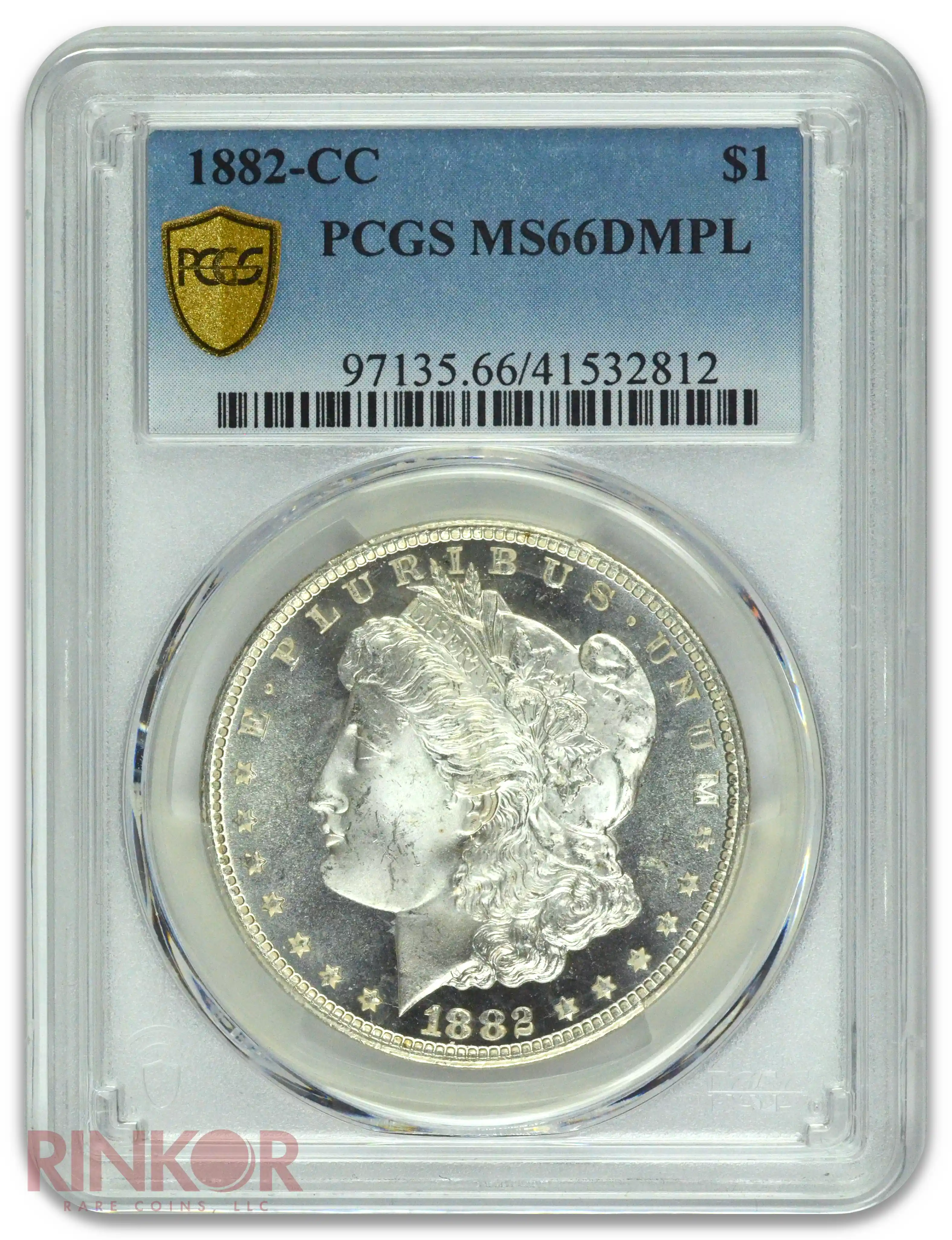 1882-CC $1 Morgan Dollar PCGS