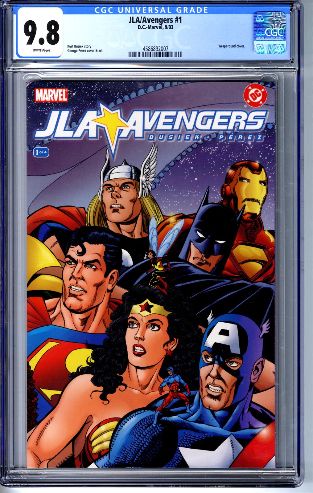 JLA/Avengers #1 CGC 9.8 9.8