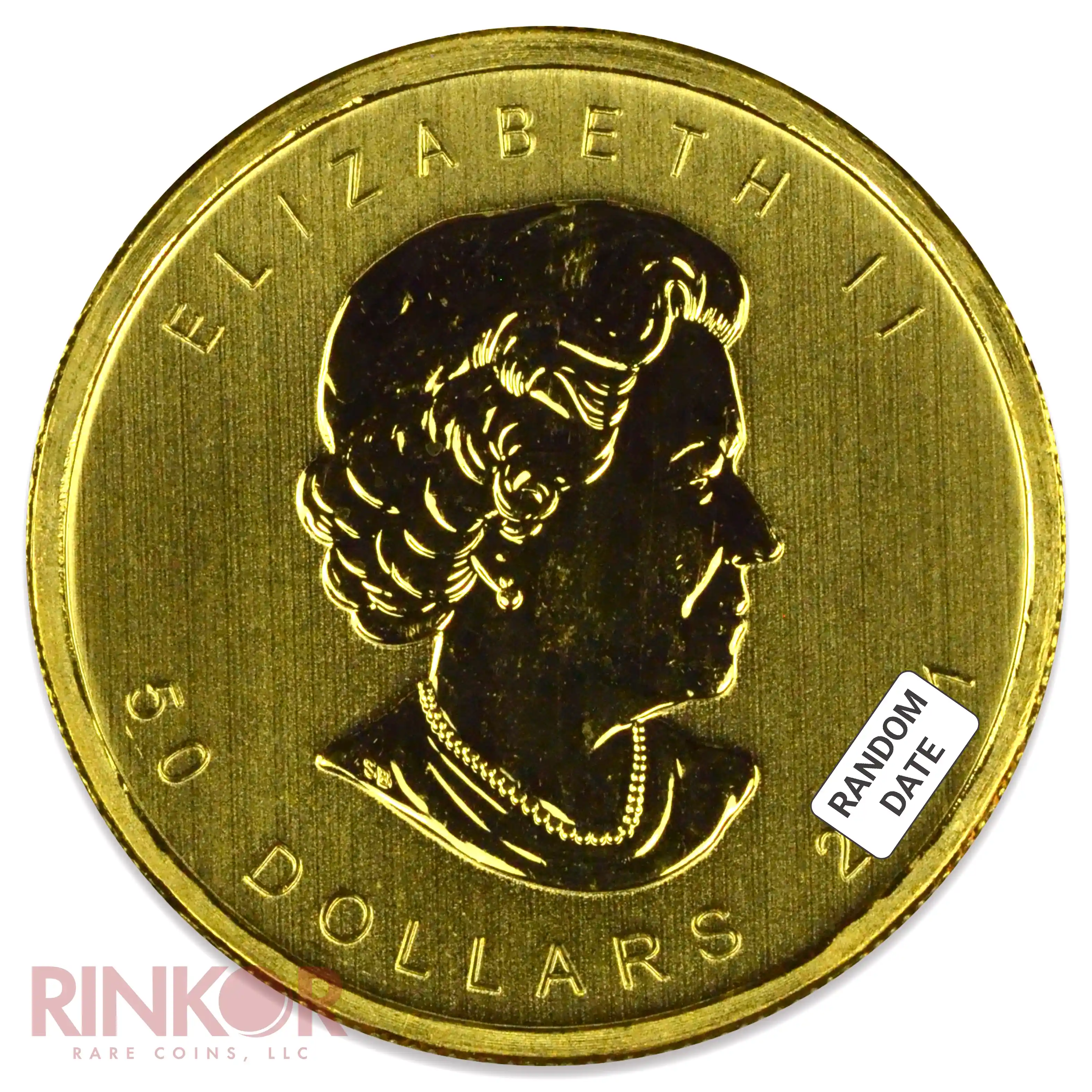 1oz Canadian Gold Maple .9999 Gem BU (Random Date)