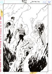 JLA: Year One #10 Cover Artist:  Barry Kitson (Penciller) Media Type: Pen and Ink 