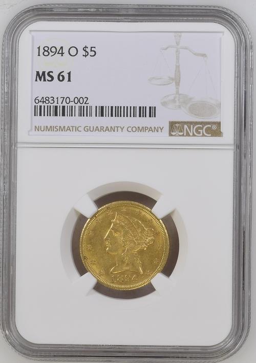 1894-O Liberty Head NGC MS61 