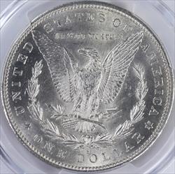 1887-S $1 PCGS MS62 