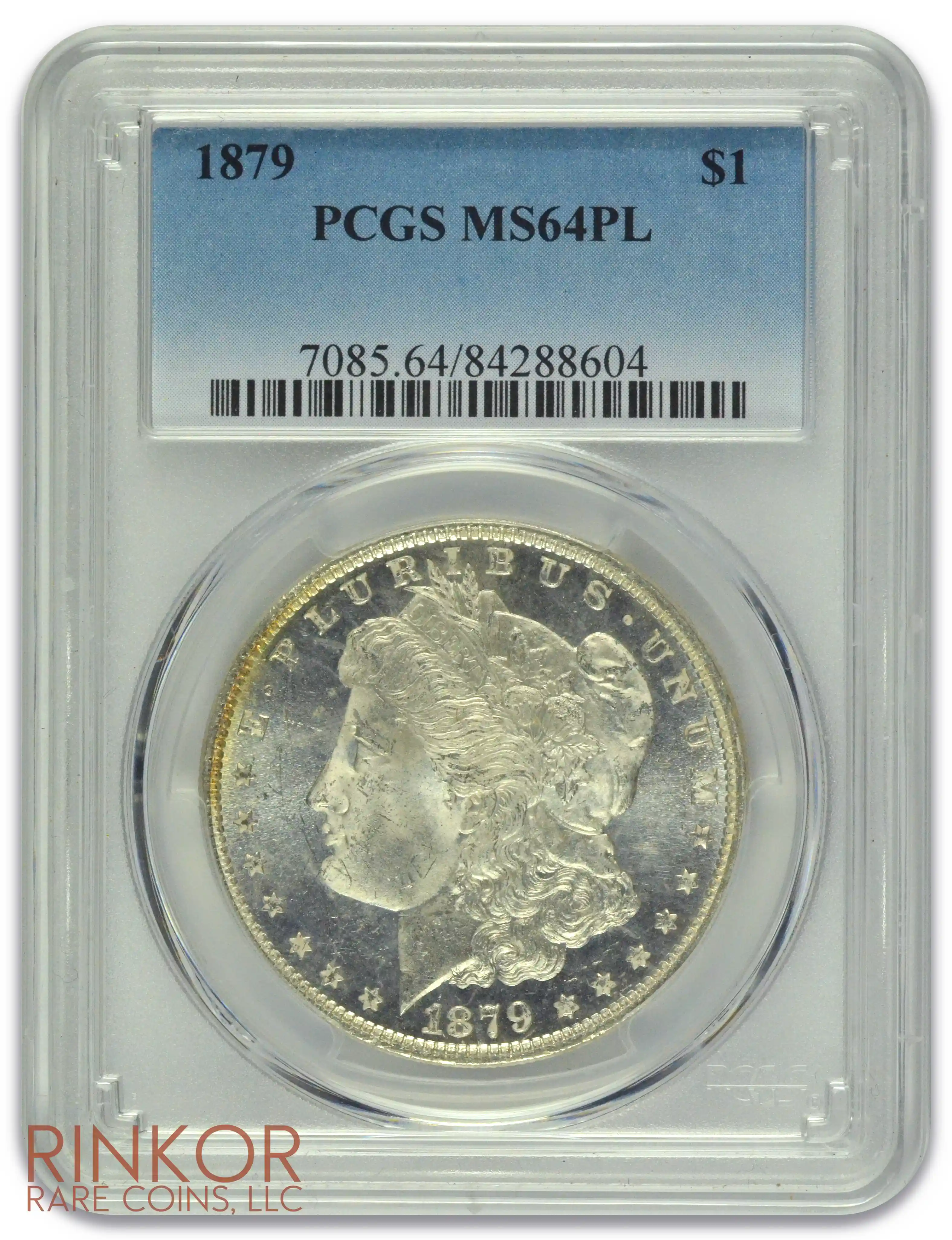 1879 $1 PCGS MS 64 PL