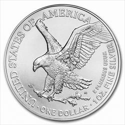 1oz American Silver Eagle Gem BU (Random Date)