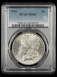 1903 $1 PCGS MS63