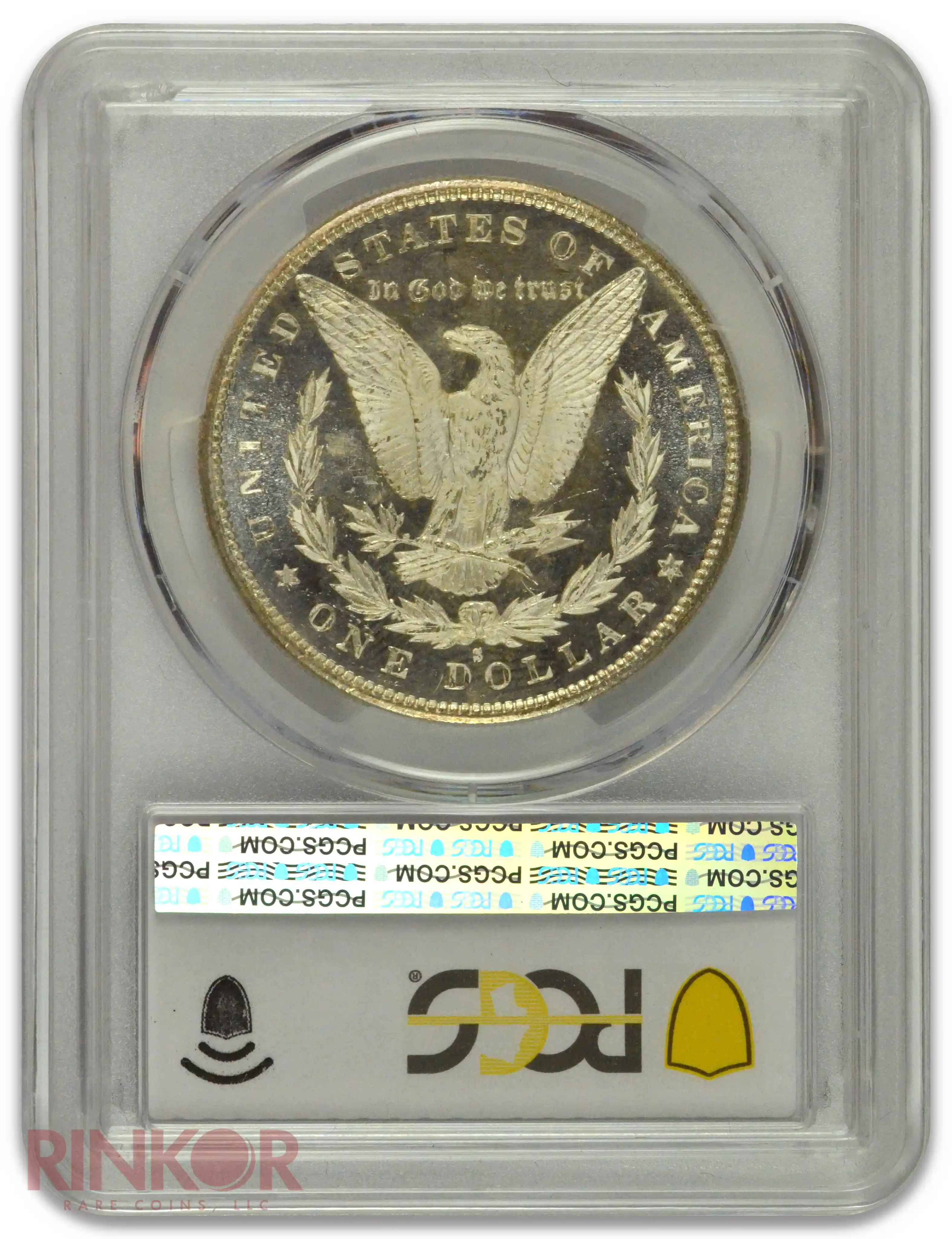 1879-S $1 Morgan Dollar PCGS MS 65 DMPL CAC