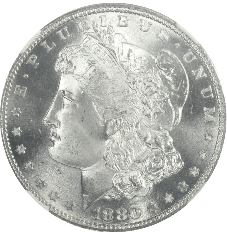1880-S Morgan Silver Dollar, NGC  MS67 - Superb Gem