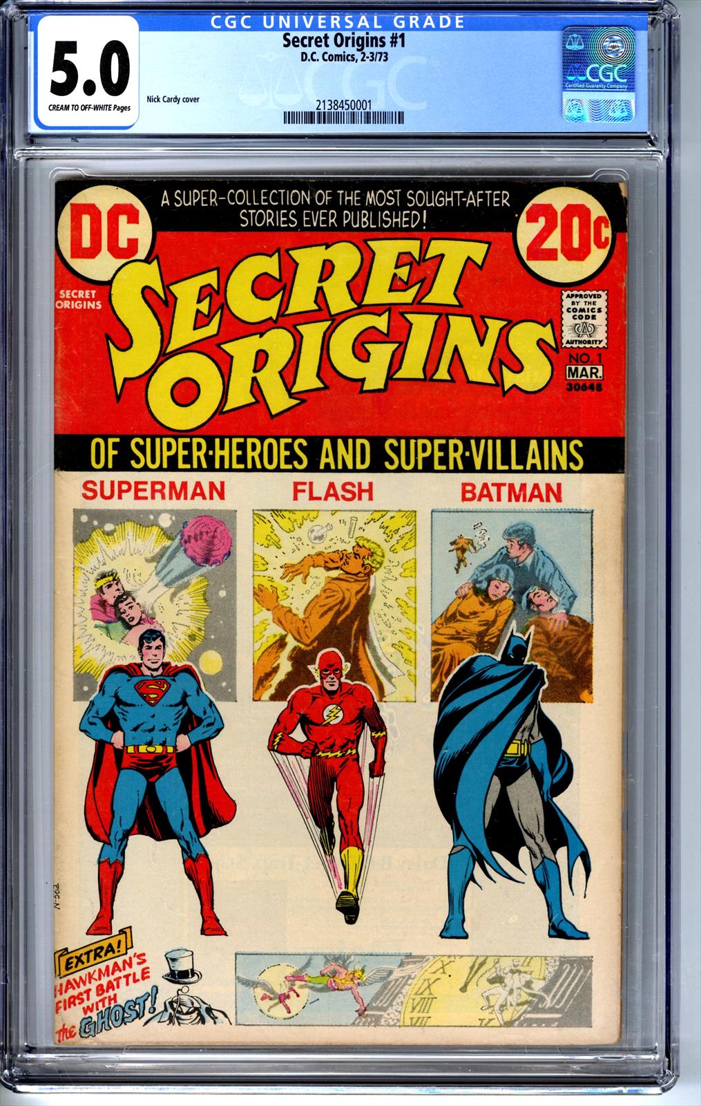 Secret Origins #1 CGC 5.0 5.0
