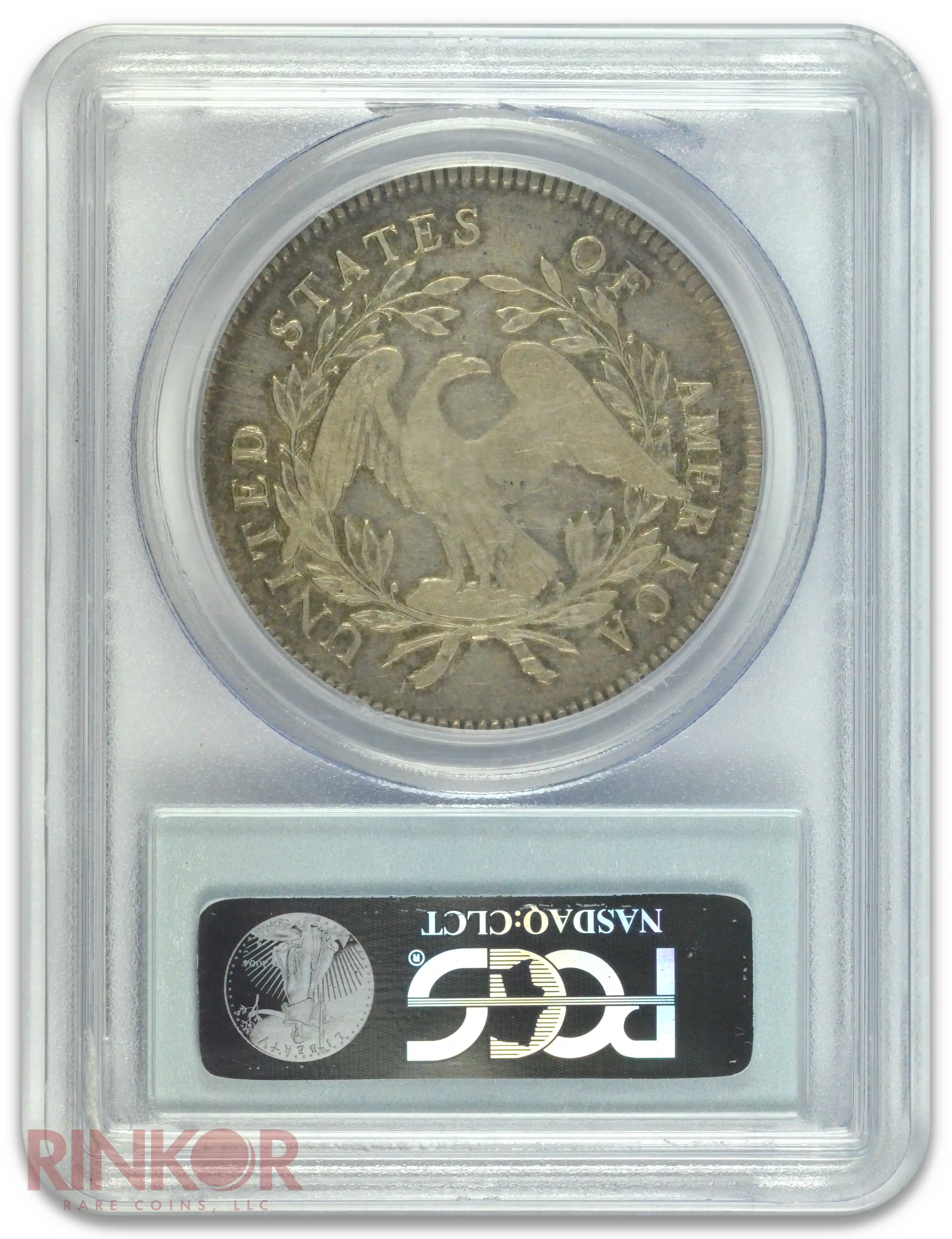 1795 $1 3 Leaves Flowing Hair Dollar PCGS VF-30