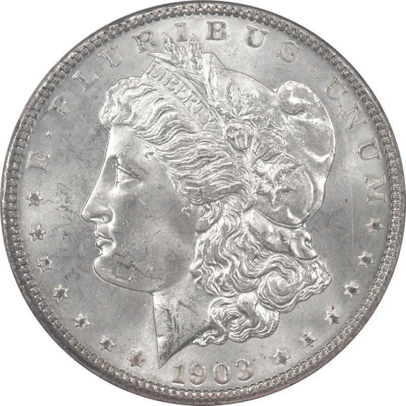 1903 Morgan Silver Dollar $1 NGC MS 66 - Nice Lustrous Coin