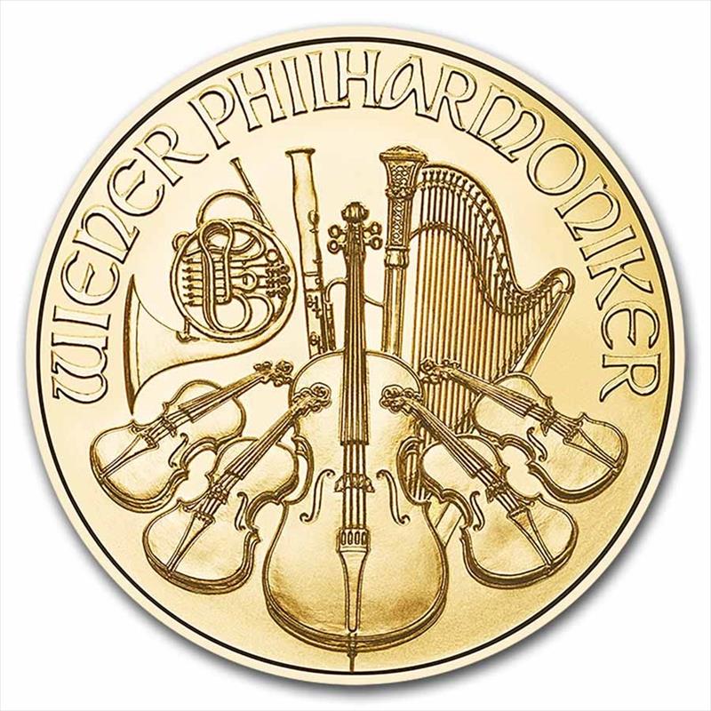 2025 50 Euro 1/2oz. Austrian Gold Philharmonic, BU