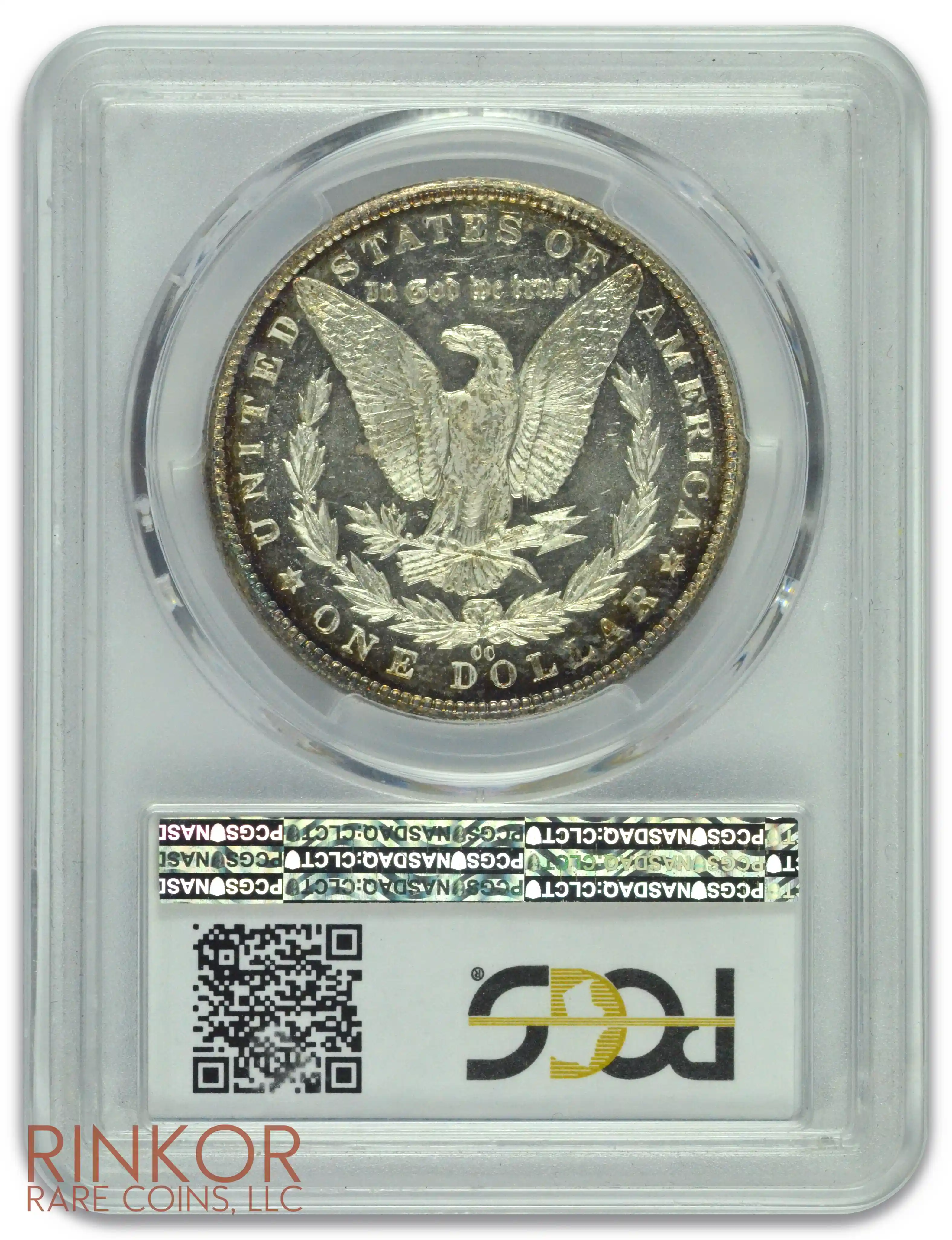 1890-CC $1 PCGS MS 64 DMPL CAC