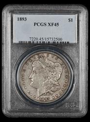 1893 $1 PCGS XF-45